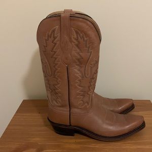 Cowgirl leather boots